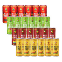 VITAMIZU Mizu Yerba Mate MIX Mango Classic Matcha Grapefruit soda 24x330 ml