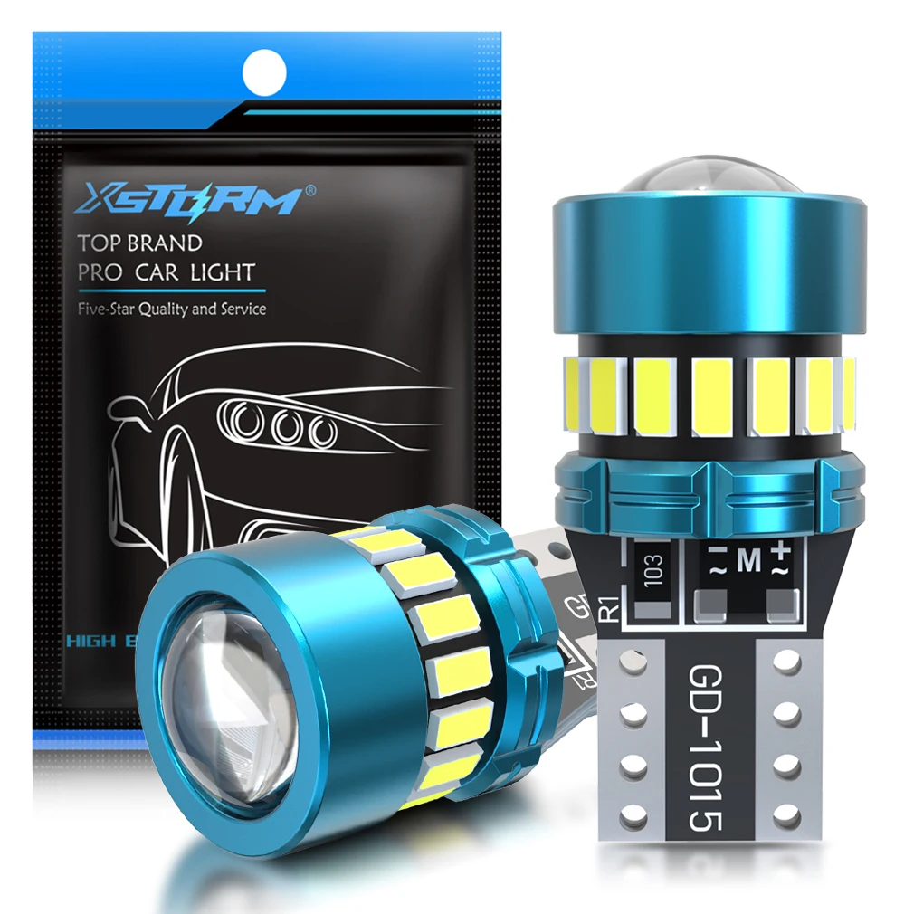 XSTORM T10 W5W LED CANBUS No Error 12V Car Side Interior Lights 168 194 3030 SMD for BMW Audi Super Bright Car Interior Lights