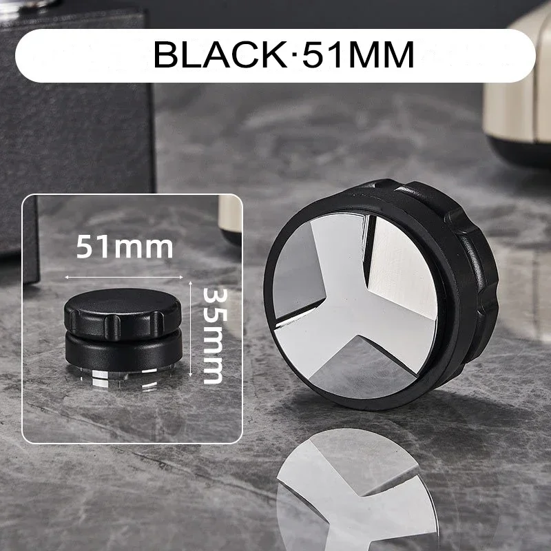 1 pz Caffè Espresso Strumento di Distribuzione 51/53/58mm Profondità Regolabile Polvere di Caffè Agitatore Tamper Barista Accessori Caffè