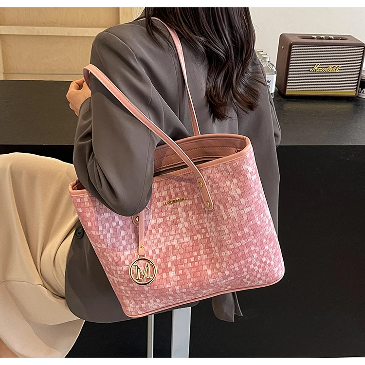 Luxury Brand Designer Big Capacity Tote Shouler Bags for Women Handbags Purses New Vintage Ladies Shopping Travel Bags