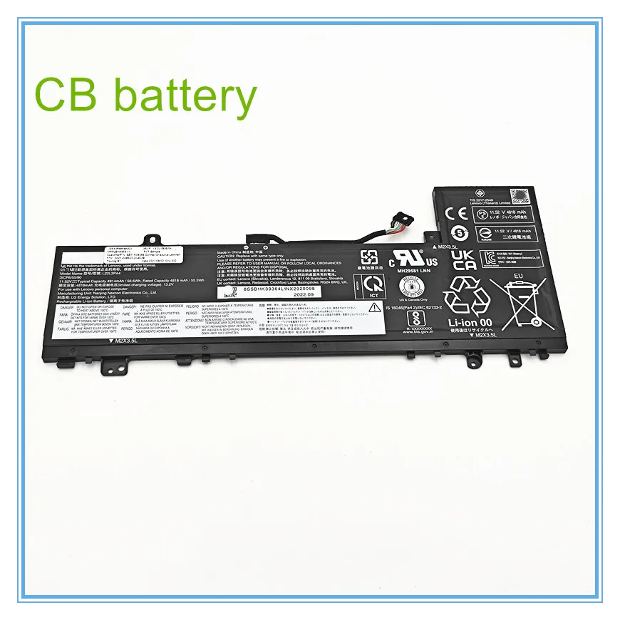 

L22M3PA4 Battery L22B3PA4 L22C3PA4 L22D3PA4 L22L3PA4 for 5 14ABR8 14IRL8 14IAH8 Laptop 5B11K39356