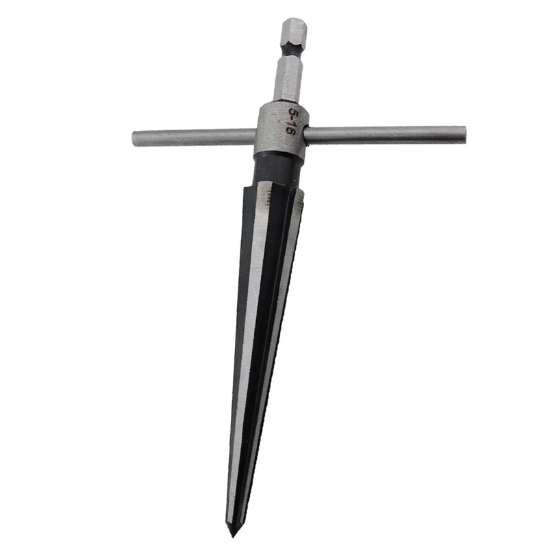 

1 Set Carbon Steel Taper Reamer Set Of Four Hexagonal Shank Woodworking Taper Reamer Set-New