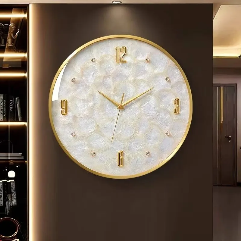 Vintage Luxury Zen Wall Clock Youth Roo Unique Art Living Room Wall Clock Interior Design Aesthetic Reloj De Pared Decorations