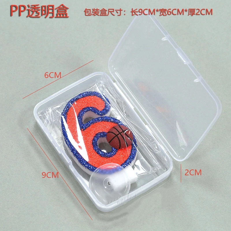 เทียนวันเกิดดิจิตอล Vitality Basketball 0-9 แบบจับคู่ได้ฟรี เหมาะสำหรับตกแต่งเค้กอบระดับไฮเอนด์