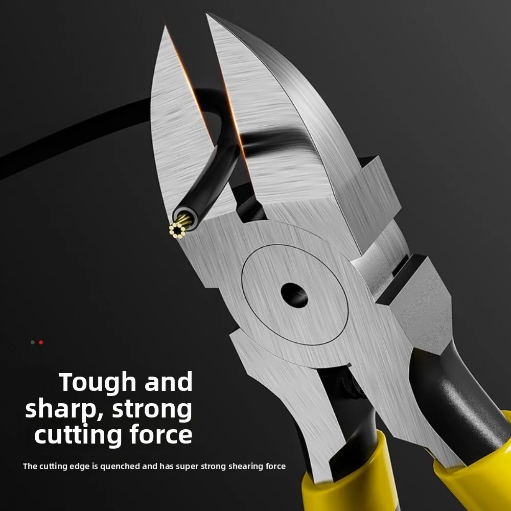 4inch 5inch 6inch Diagonal Pliers Universal Wire Cutter Mini Multifunctional Electric Hardware Hand Tool Electrician Wire Cutter
