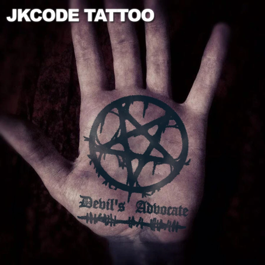 

Five-pointed star tattoo,Hands, Necks, Cryptic symbol Temporary Tattoos, Waterproof, Realistic Fake Tattoos,Lasts 1-2 Weeks