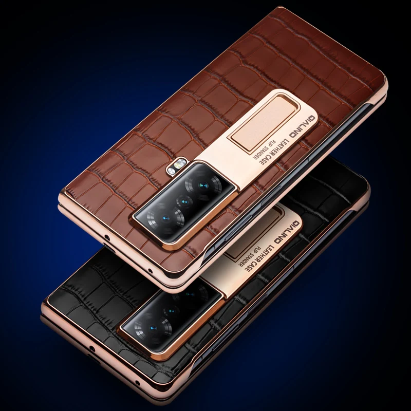 Qialino หนังโทรศัพท์มือถือสําหรับ Honor Magic Vs V Fall Proof โทรศัพท์มือถือสําหรับ Magic V กรณี