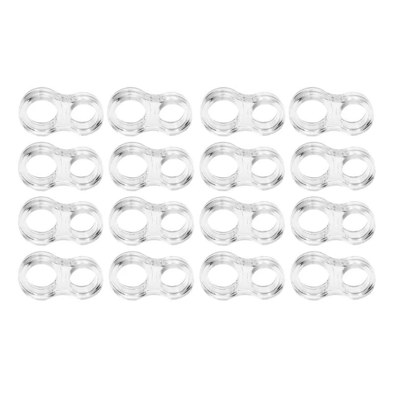 

652F Clear Silicone Door Handle Bumper Easy to Install Silicone Clear Wall Shielding Wall Protections from Door Impact