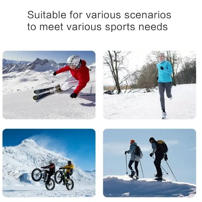 

652F Men Women PolarFleece Hat Warm Winter Hat Cold Weather Outdoor Adventures Skull Cap Adult Mountain Climbing Riding Hat