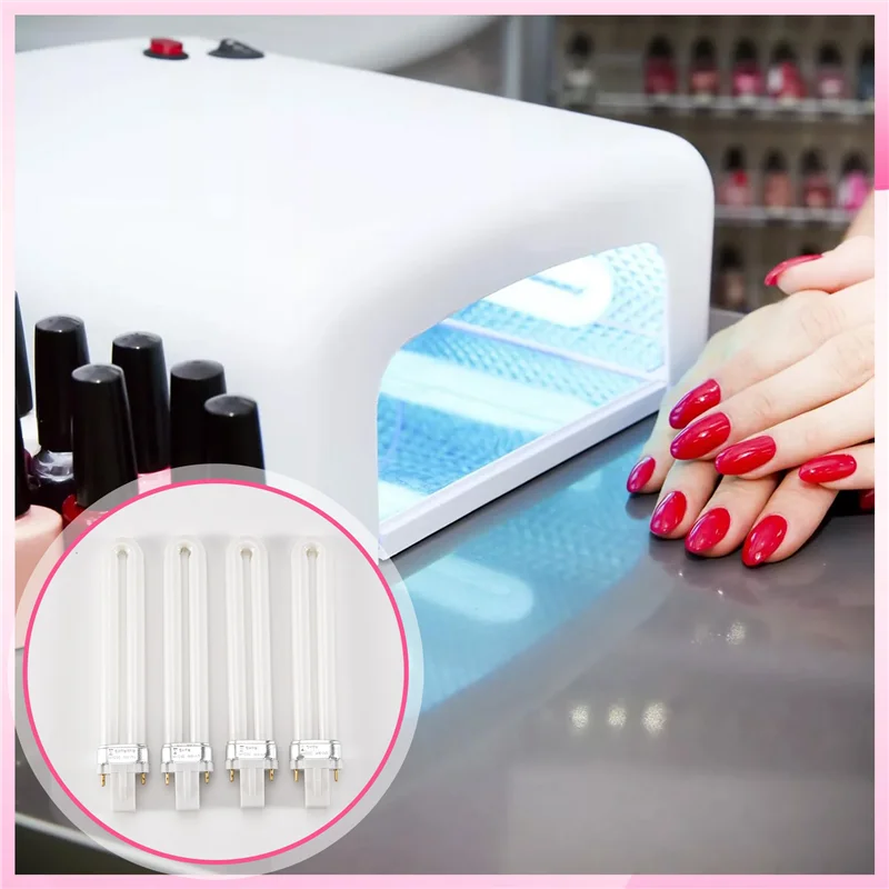 

A63X-4 X 9W Nail UV Light Bulb Tube Replacement For 36W UV Curing Lamp Dryer