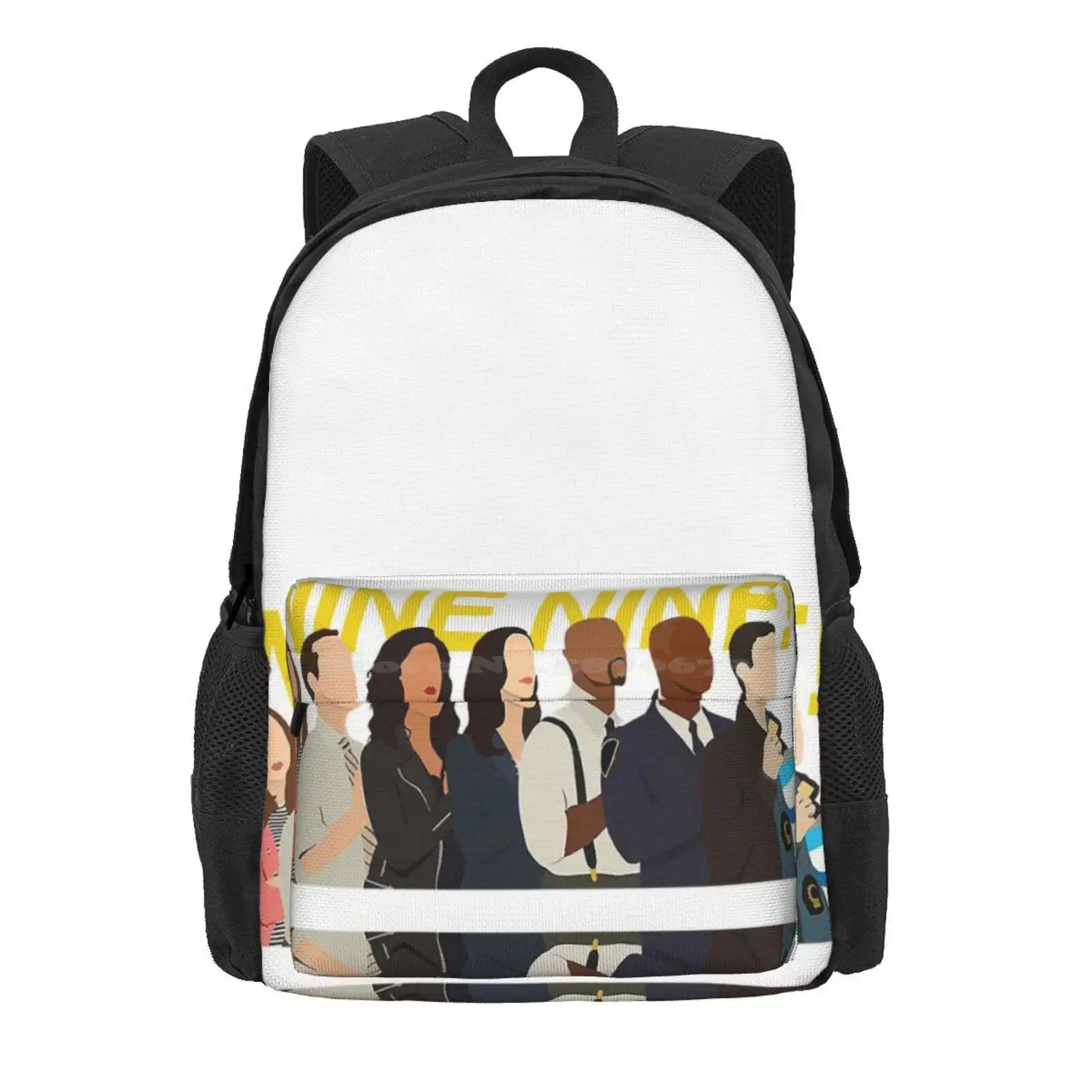 Nine Nine Squad Hot Sale Schoolbag Backpack Fashion Bags B99 Brooklyn 99 Brooklyn Nine Nine Terry Captain Holt Jake Per Alta