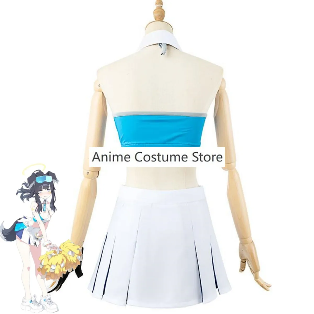 Game Blue Archive Nekozuka Hibiki Cosplay Costume Wig Anime Project MX Millennium Science School Sexy Woman Uniform Halloween