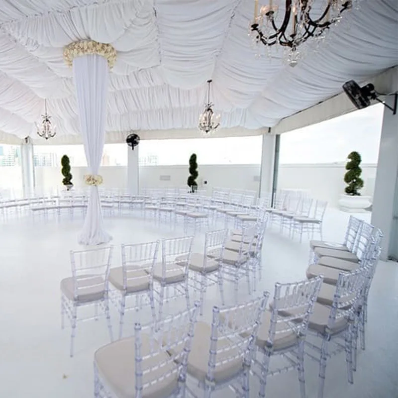 

Hotel Wedding Crystal Transparent Chair Commercial Bamboo Chair Napoleon Outdoor Wedding Transparent Banquet