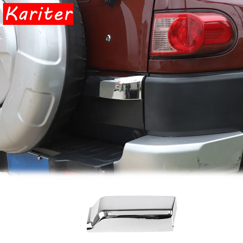 For Toyota FJ Cruiser 2007-2021 ABS Silver Tailgate Handle Cover Decorative Sticker Exterior Modification Accessories