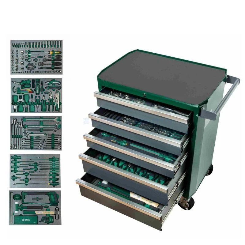 09951-176-piece set Industrial production and maintenance Comprehensive set Tool car Auto repair set includes tools