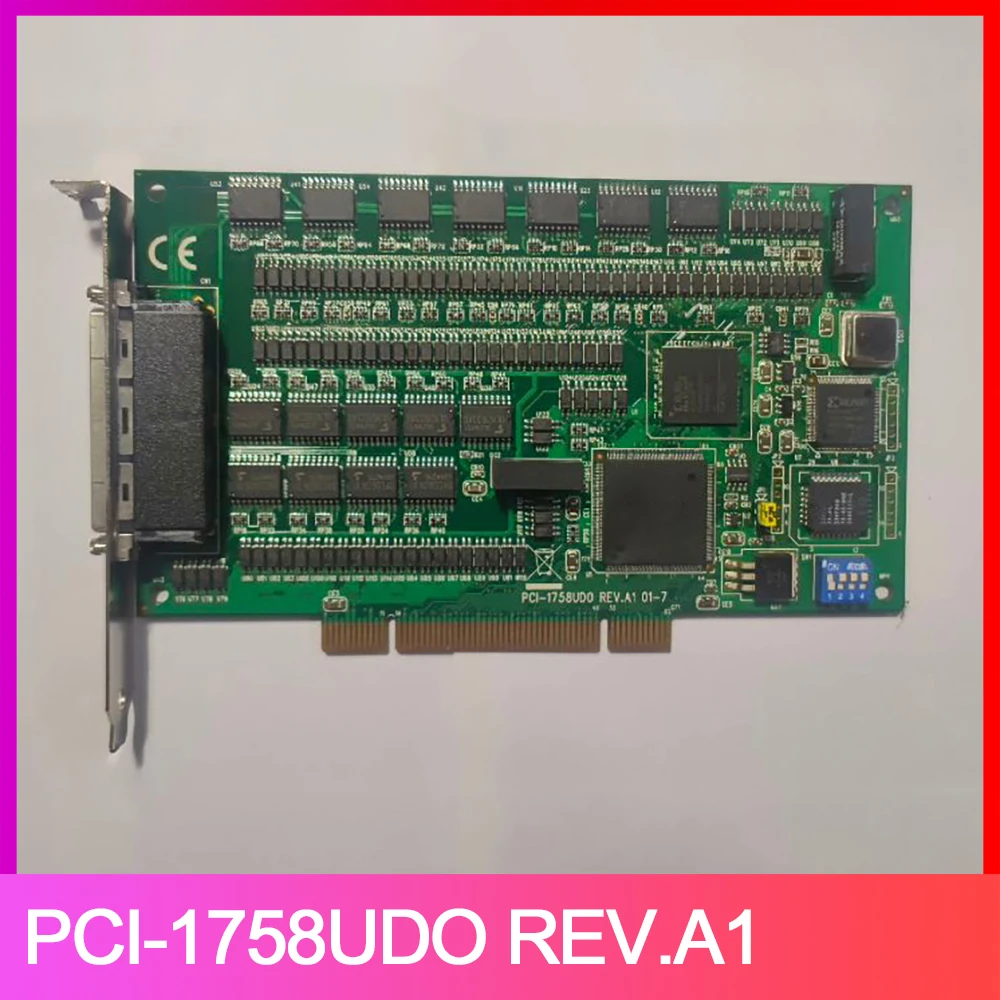 

128-контактная изолированная плата цифрового ввода PCI-1758UDO REV.A1