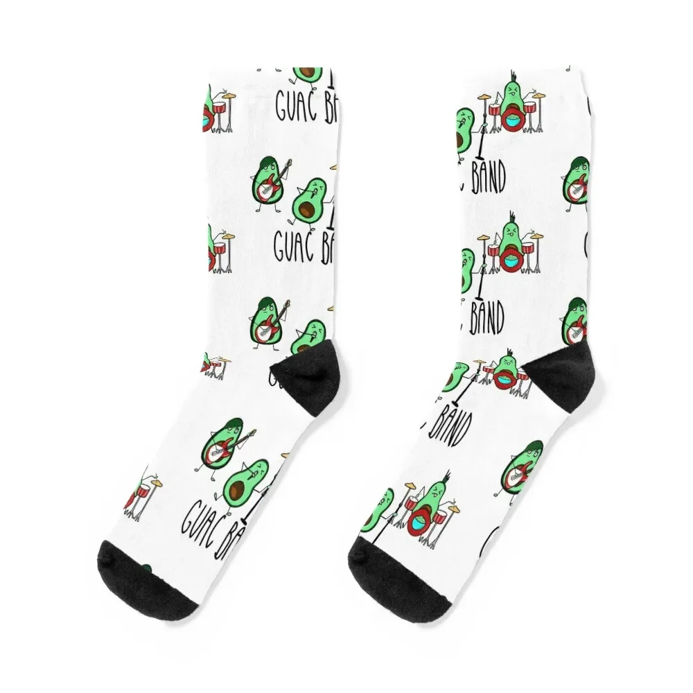 

Guac Band Socks luxe hip hop basketball funny sock Socks Woman Men's