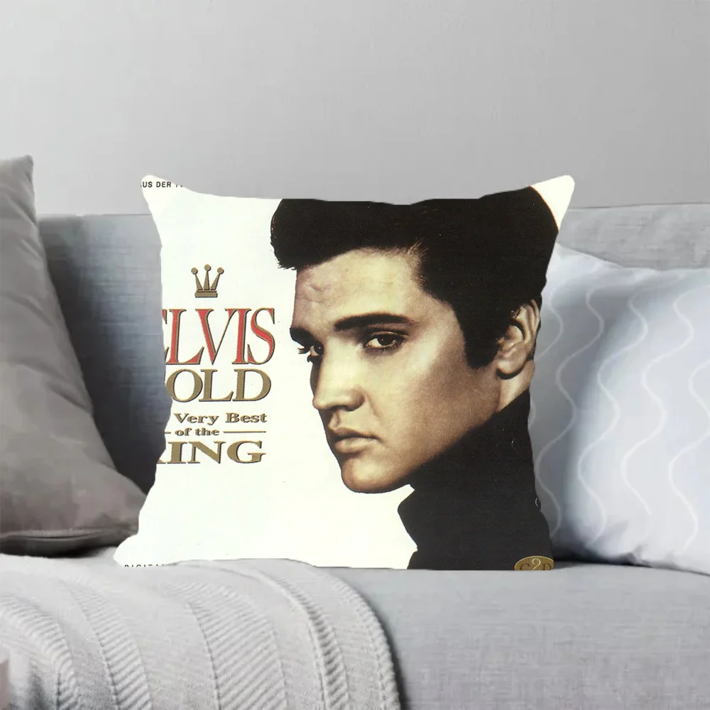 Throw Pillow Covers Decorative Cushion Elvis Decorative Pillows for Sofa Cushions Cover Home and Decoration Personalized Gift