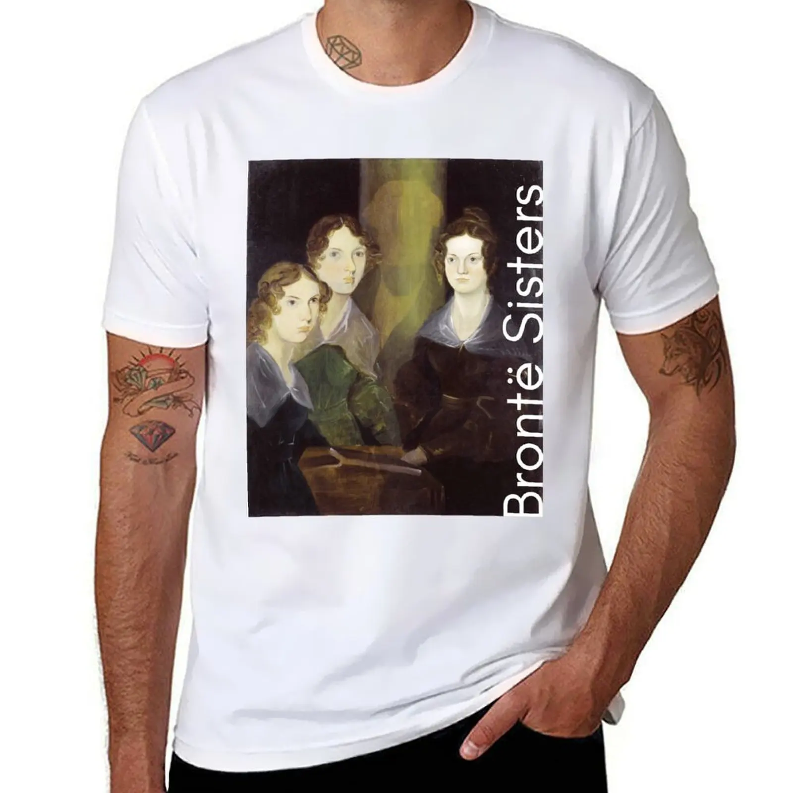 

t printed for man Bronte Sisters man T-Shirt plain man cotton black shirts shirt The for package graphic t-shirt t