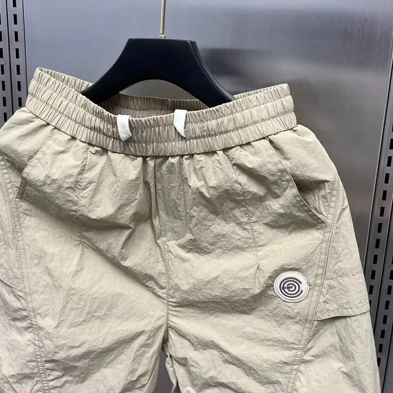 Short cargo rétro pour homme, mode japonaise, marque de mode, adt, droit, INS, décontracté, court, séchage rapide, sport d'été, 2024