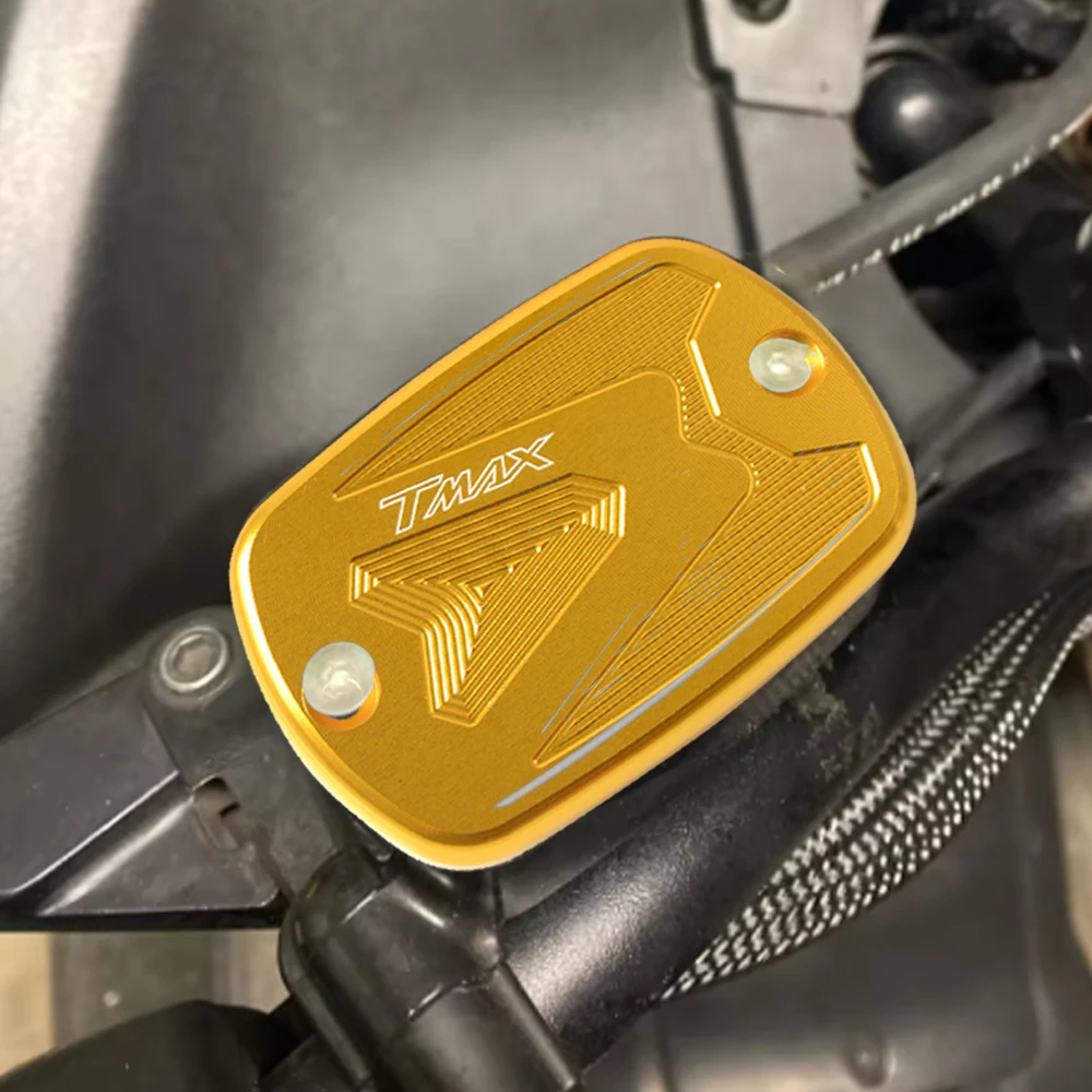 

TMAX530 TMAX560 TMAX500 Motorcycle Accessories Brake Fluid Reservoir Cap Cover For Yamaha T-MAX TMAX 500 530 560 SX DX TECH Max