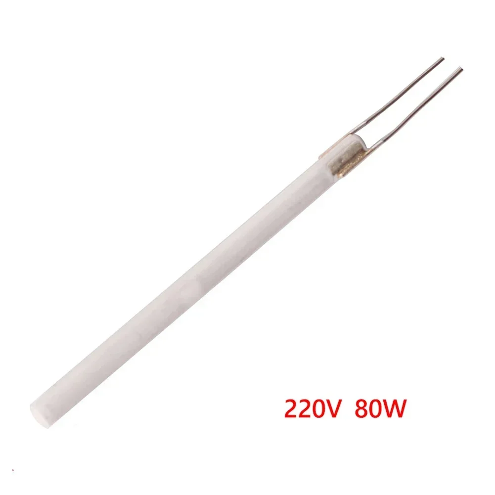 1 Pc 220V  60/80/100W Adjustable Temperature Electric Ceramic Soldering Iron Core Heater For Replace Welding Tool Accessories