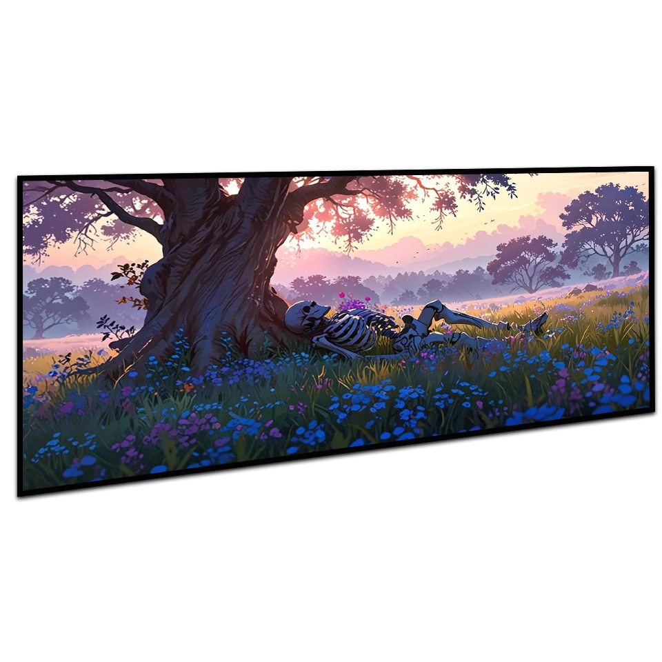 

Halloween Gift Flower Skull Diamond Painting Full Square Round Art Skeleton Flower Crystal Cross Stitch Home Decor