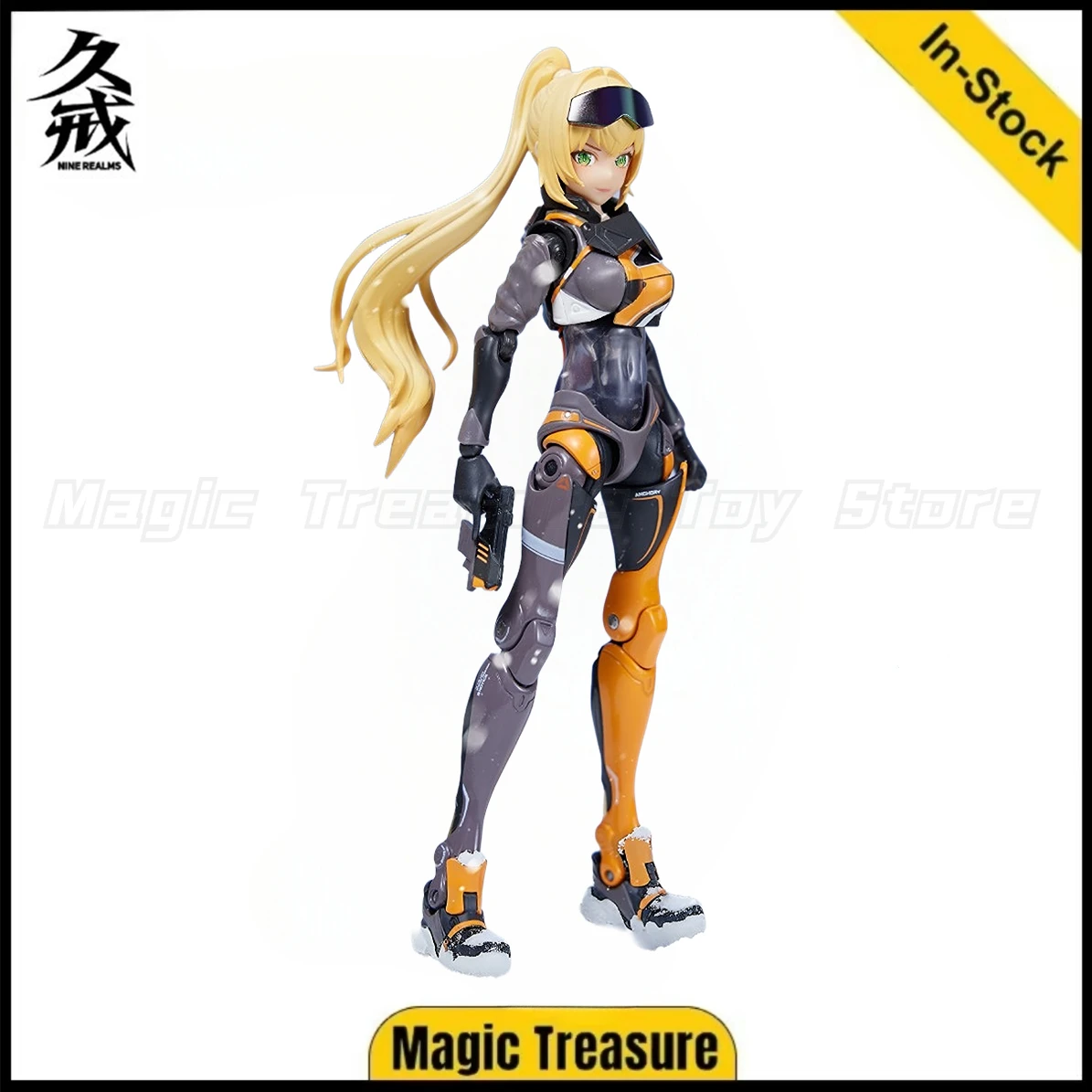 

【В наличии】Оригинальный Jiujie Mock Play Extreme Girl, блестящая фигурка Lingshuang, игрушки в подарок