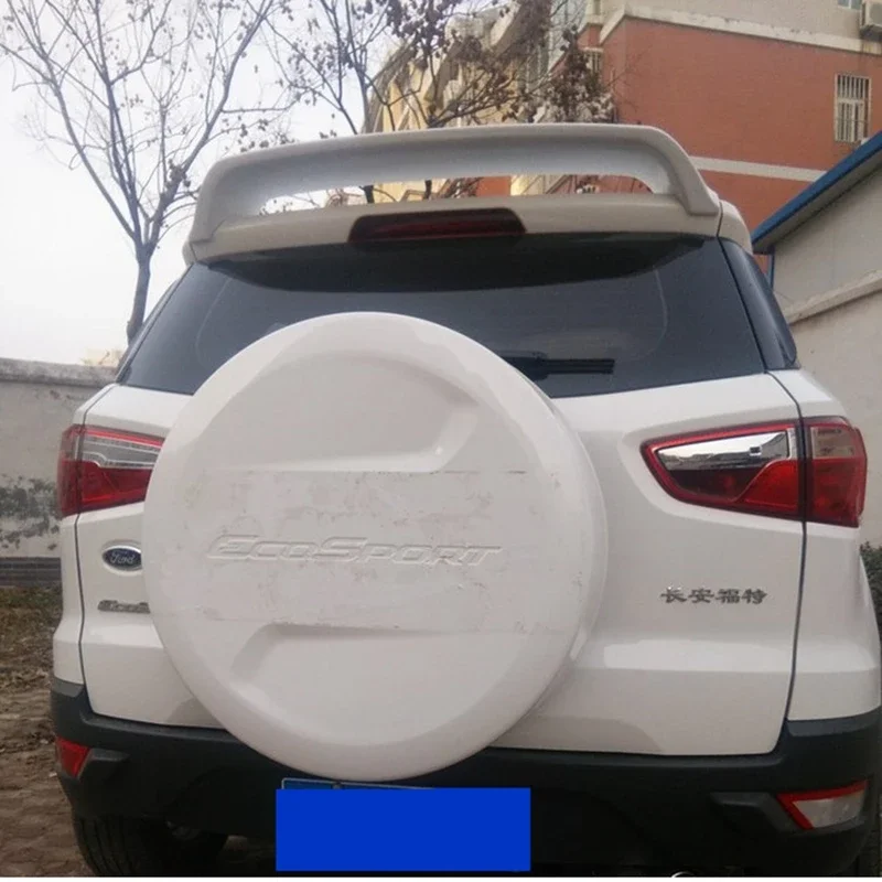 Car Styling For Ford EcoSport 2013 2014 2015 2016 ABS Plastic Unpainted Primer Color Modified Wing Rear Trunk Spoiler