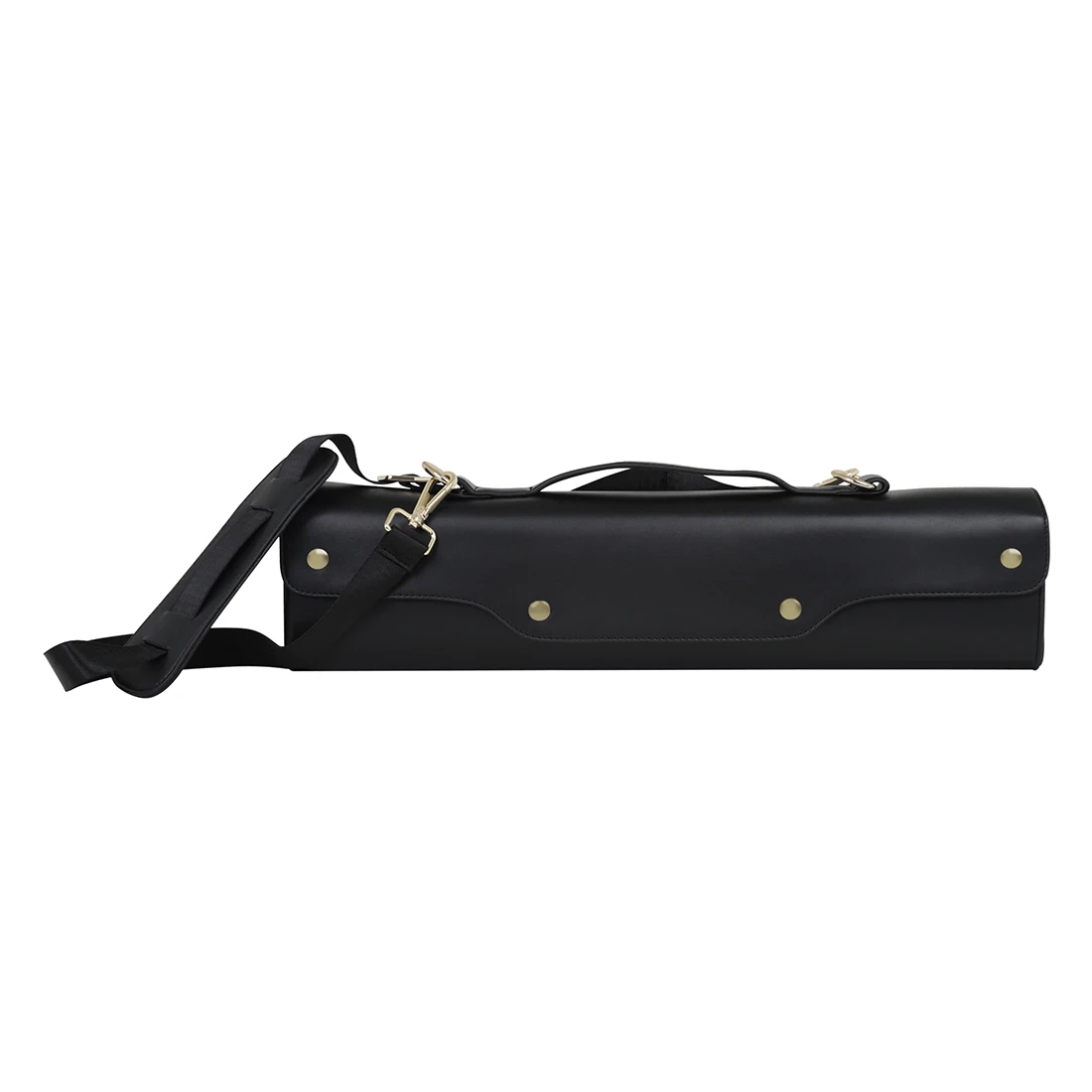 Flute Storage Case Synthetic Leather Waterproof Flute Storage Bag Portable Handheld Satchel Musical Instrument Accessories