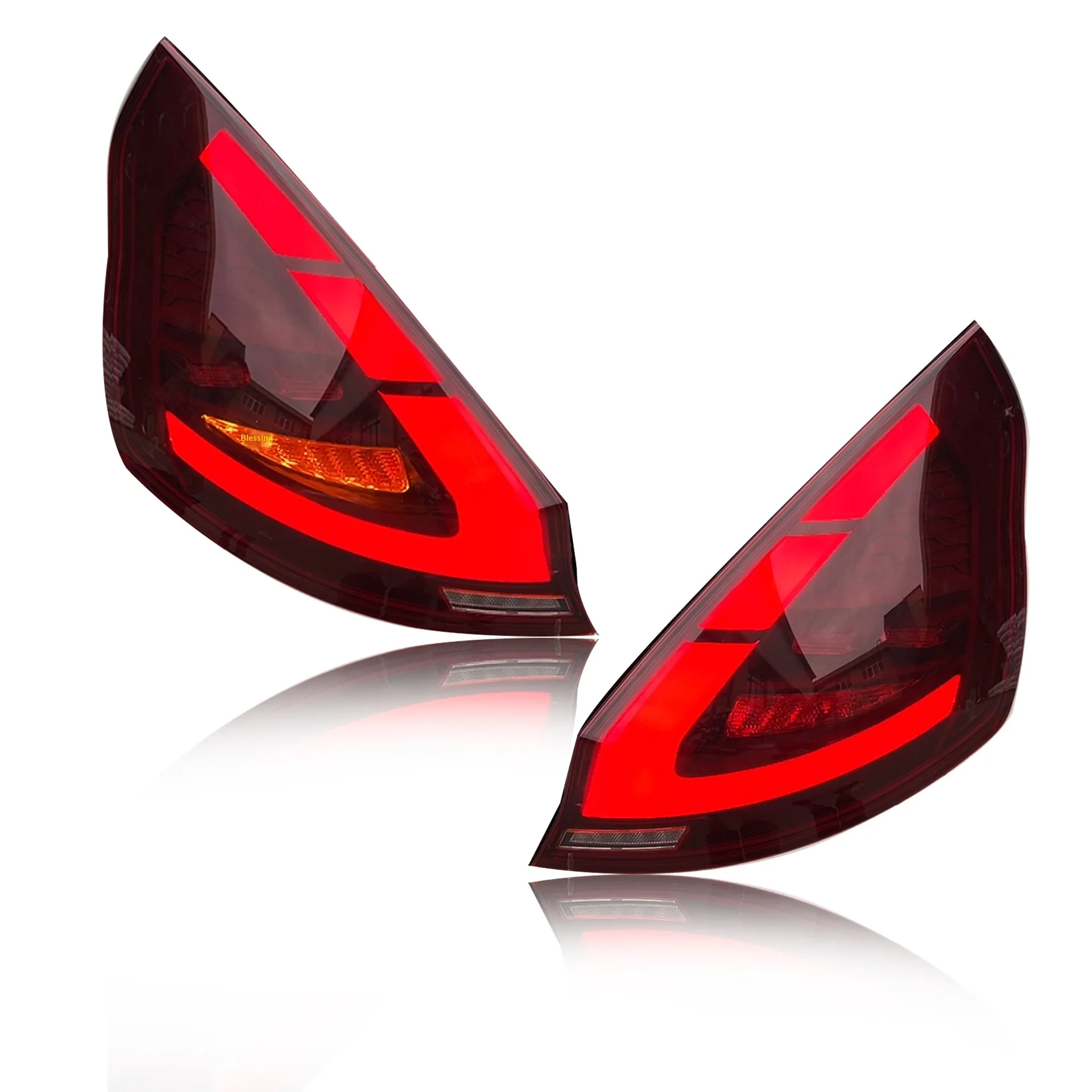 JC modified LED Tail Light Assembly for Ford Fiesta 2009-2015