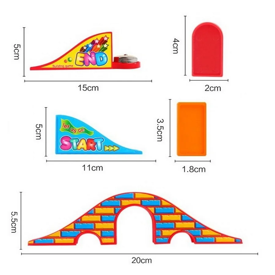 80 pezzi di blocchi di domino parti del treno giocattoli di plastica per bambini giochi di domino educativi precoci per bambini ragazzo ragazze compleanno regalo di Natale