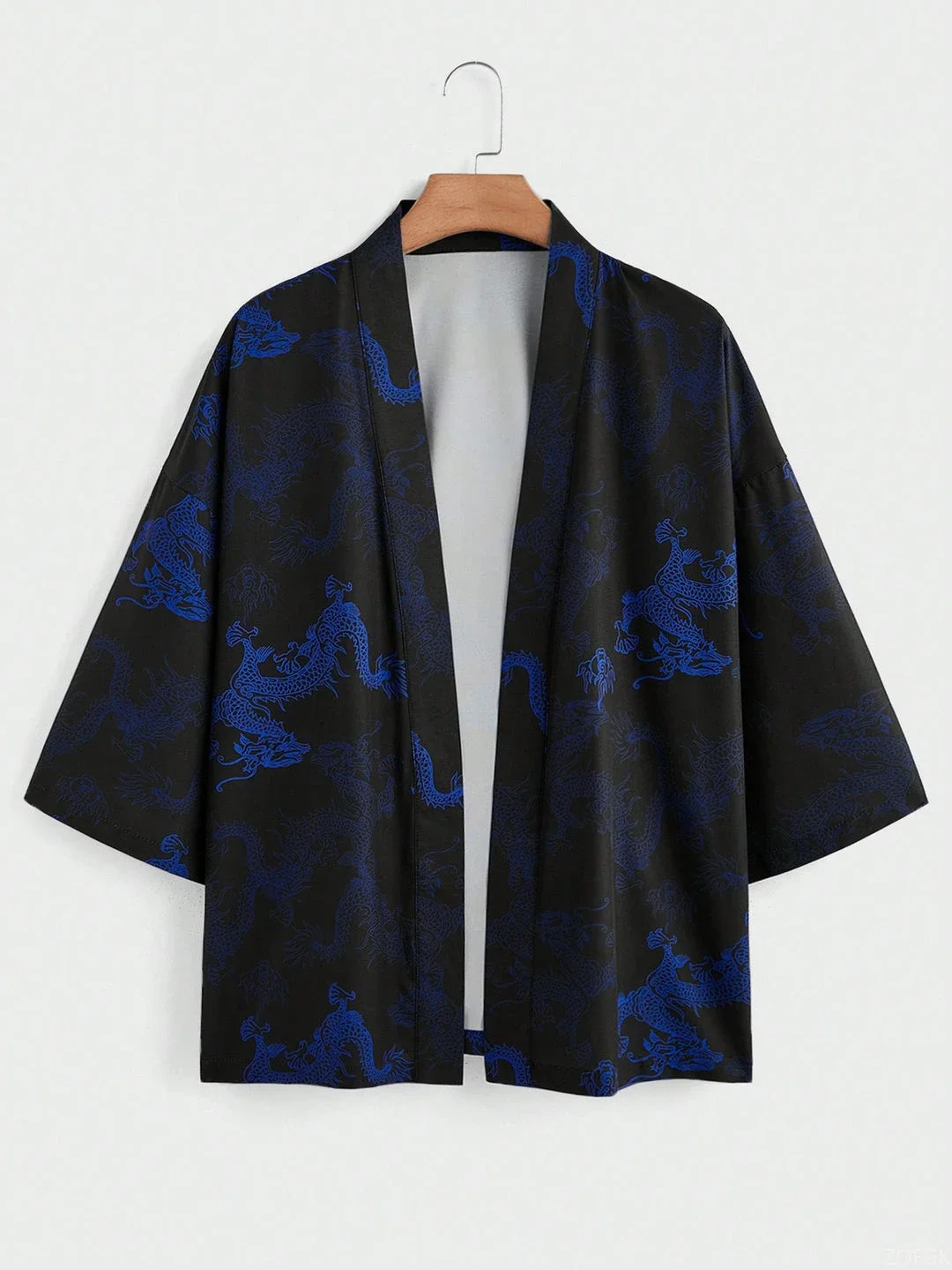 Japanese Kimono, Yukata, Samurai Kimono, Men's Cat Print Cardigan Clothing, Harajuku Men's Cardigan Kimono