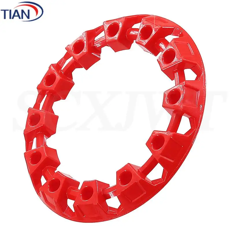 7/10 polegada atv roda guarnição hub proteção decoração aro tampa universal veículo todo terreno roda capa de plástico apto para pneus de 7/8/9/10 polegada