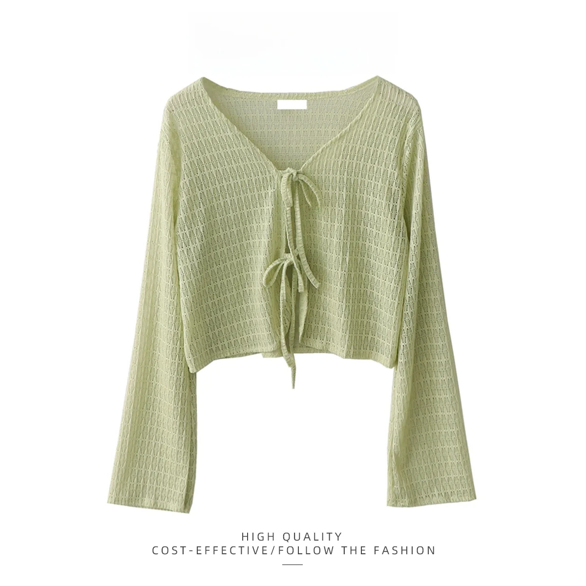 سترة PAIXIANG نسائية صيفية خفيفة الوزن للحماية من الشمس مع سترة بحزام وملابس خارجية شفافة للمناسبات غير الرسمية