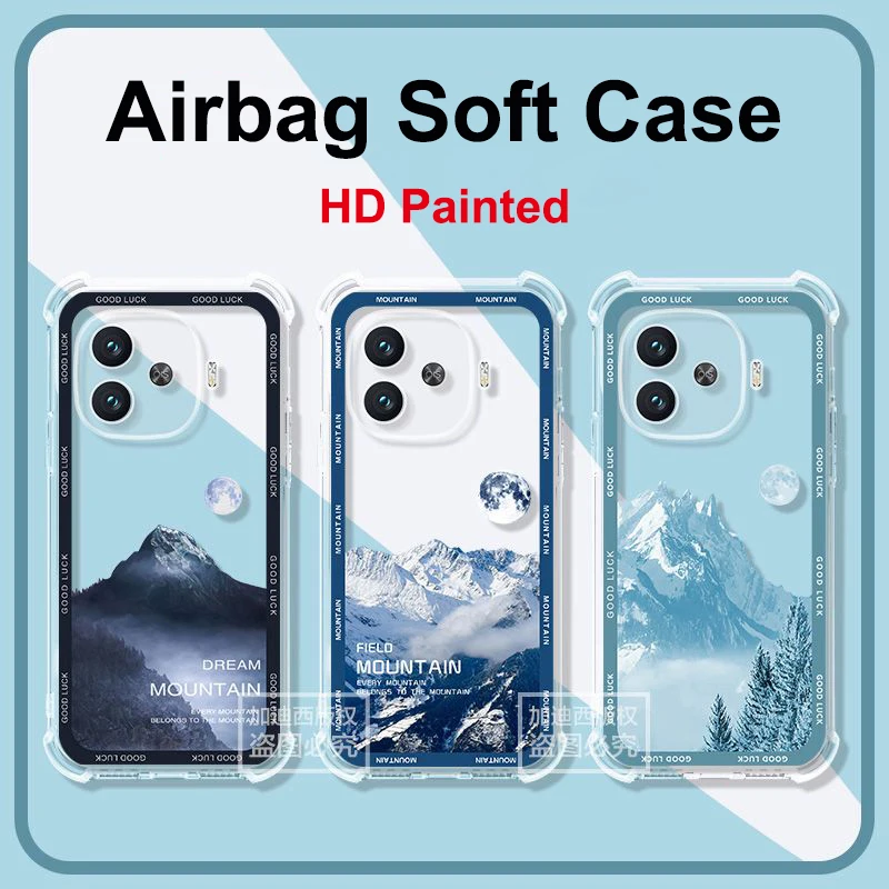 For Vivo iQOO Z9 Turbo + Phone Case iQOO Z9Turbo Plus Transparent Shell For iQOO Z9 Z9X TPU Silicone Soft Back Cover Z7 Z8 Z8X