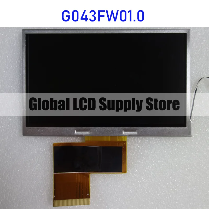 G043FW01.0 Original 4.3 Inch LCD Display Screen Panel for Auo Brand New and Fast Shipping 100% Tested