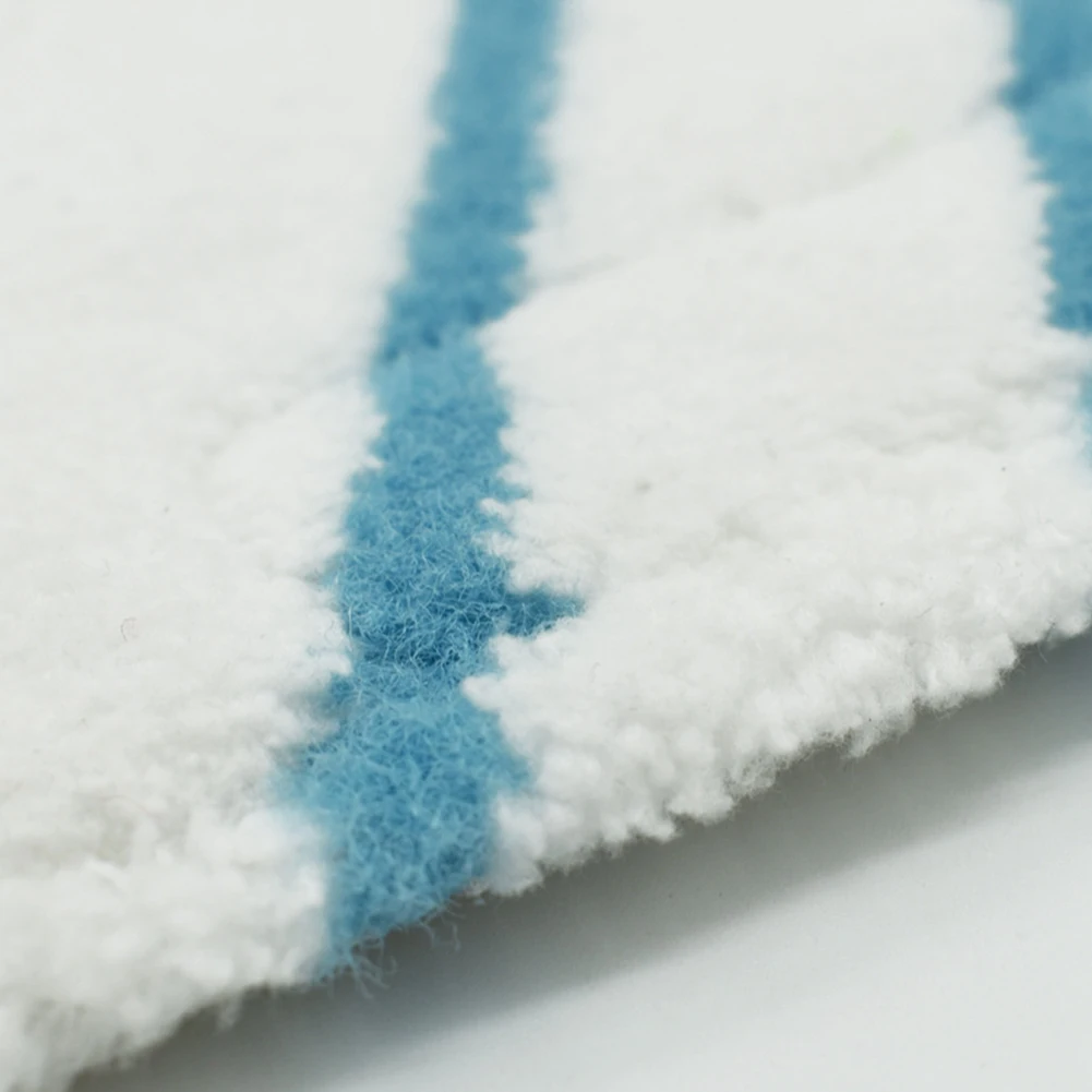 A09G-2Pcs almofadas de substituição do esfregão a vapor triângulo pano lavável microfibra almofadas do esfregão a vapor cabeça almofada substituição do esfregão a vapor