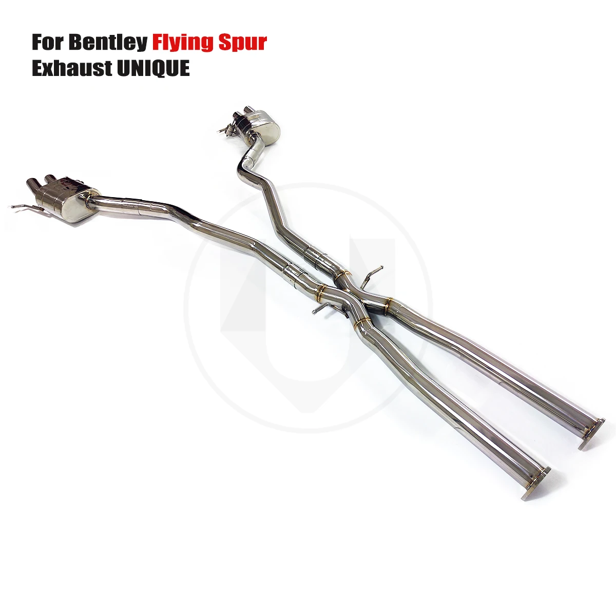 

UNIQUE suitable for Bentley Flying Spur W12 6.0T SS304 Valve Exhaust High Performance Exhaust Pipe for Exhaust System