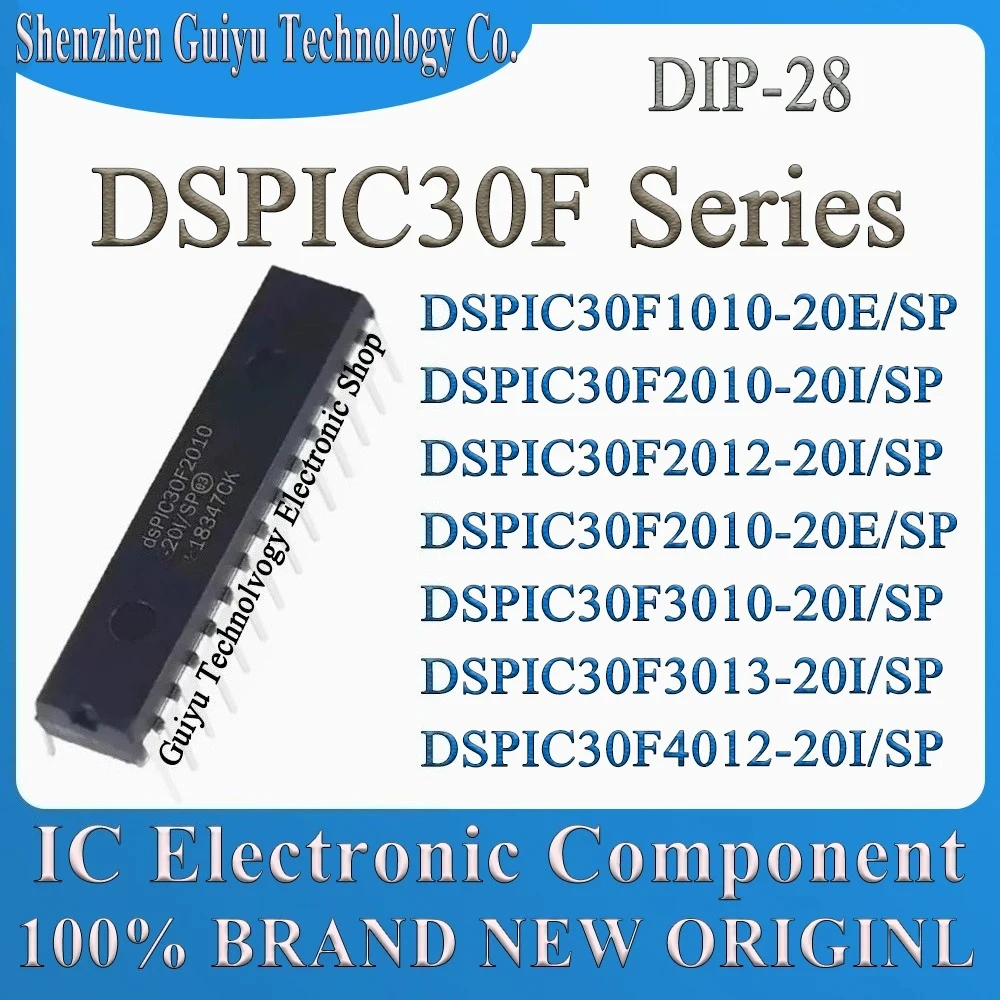DSPIC30F1010-20E/SP DSPIC30F1010 DSPIC30F2010 DSPIC30F2012 DSPIC30F2010 DSPIC30F3010 DSPIC30F3013 DSPIC30F4012 20I/SP DIP-28 IC