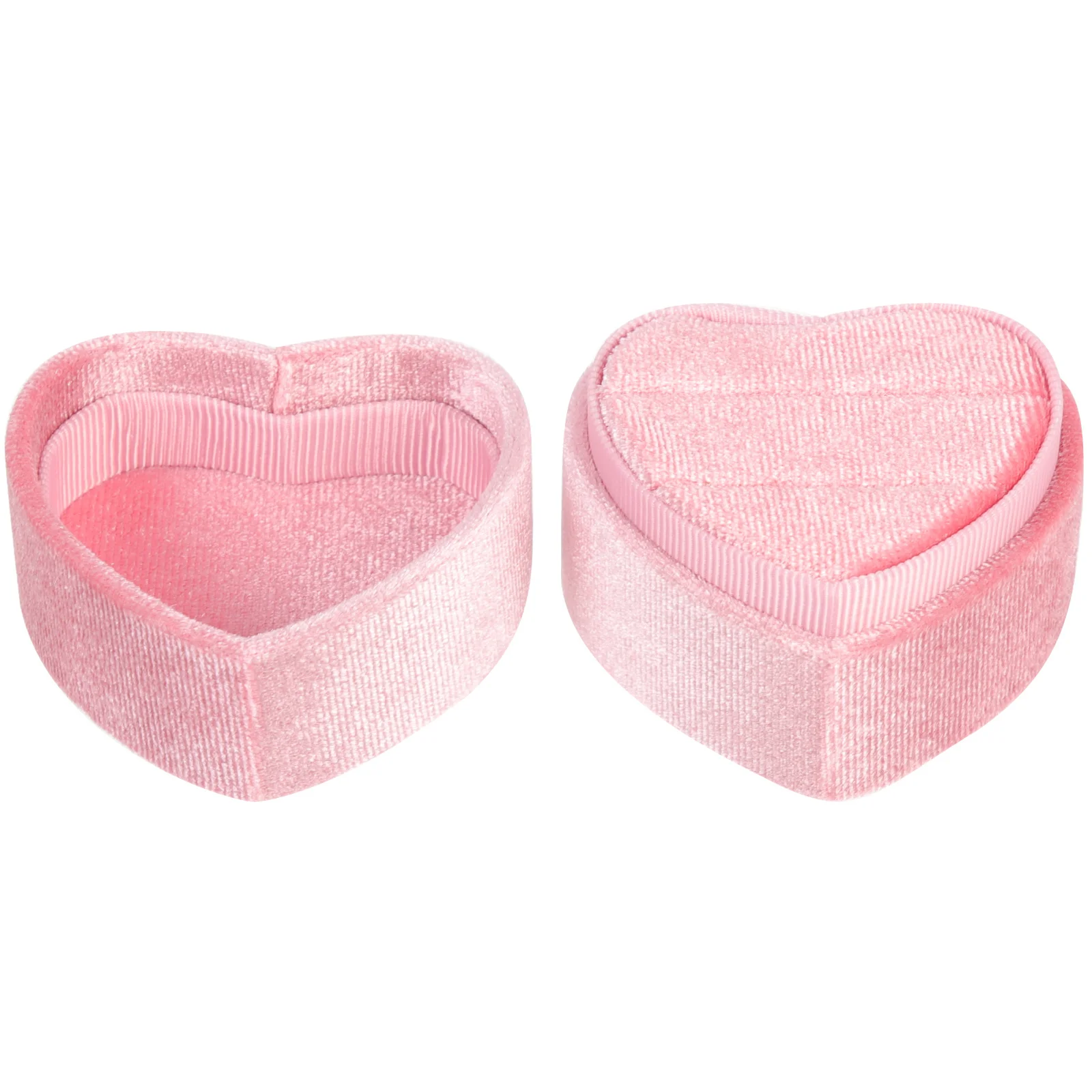 

Proposal Boxes Ring Container Jewelry Case For Wedding Rings Bearer Holder Ribbon Travel