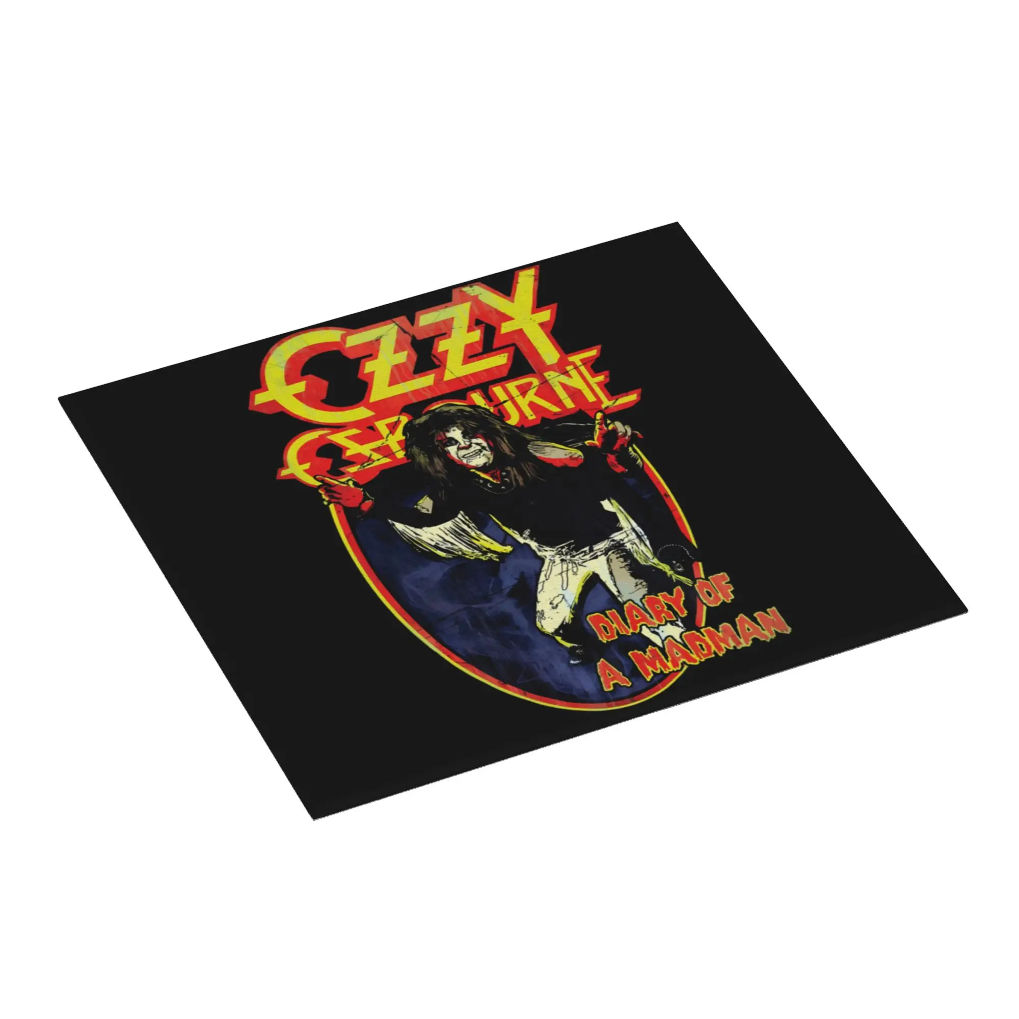 Drying Mat For Kitchen Ozzy Osbourne Rock Band Heavy Metal Barware Tableware Oil Proof Reusable Washable Kitchen Sink Drying Pad