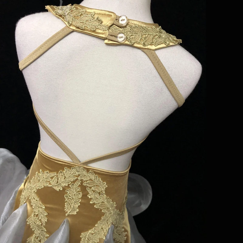 Latin dans volwassen kinderjurk AB Stone High-End aangepaste pluizige rok geborduurd naakt kleding ChaCha Tango dameskleding