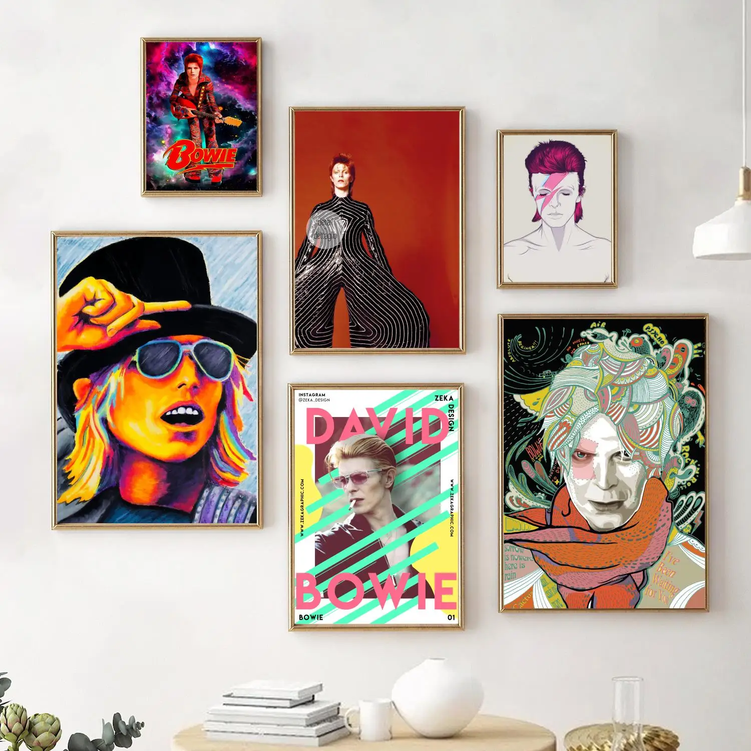 bowie Poster Decorative Painting Canvas Poster Wall Art Living Room Posters Bedroom Painting