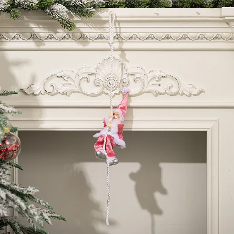 Christmas Hanging Decoration Christmas Party Decoration 2025 Xmas Santa Claus Hanging Ornament Navidad Natal New Year Gift 2026 - Image 6