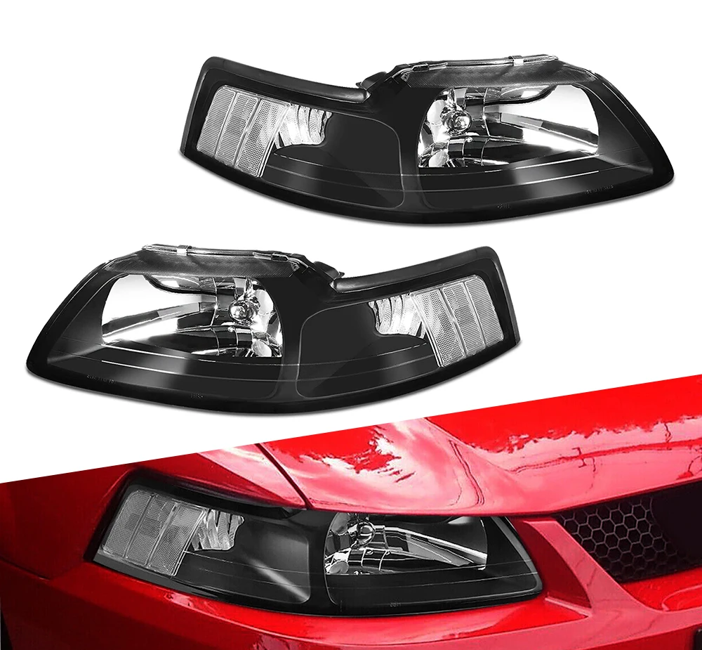 

Car Styling Head Lamp LED Headlights Lens for Ford Mustang 1999 2000 2001 2002 2003 2004 Headlight Signal Light Auto Accessories