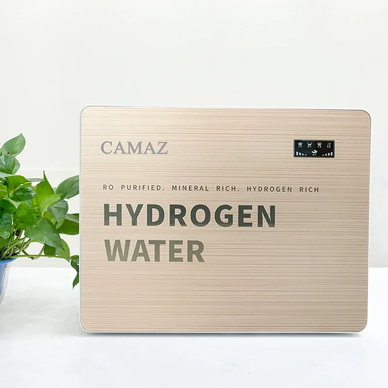 CAMAZ hydrogen reverse osmosis water purification system 5 stage ro pure water filter machine for home