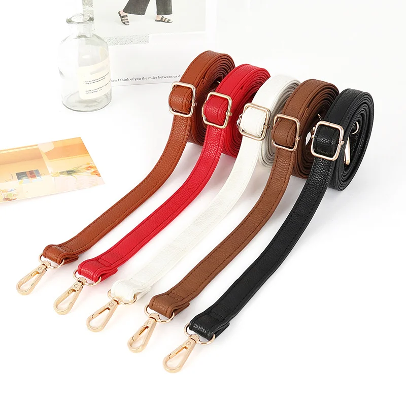 125 سنتيمتر حزام حقيبة طويلة بولي Leather حقيبة كتف جلدية حزام 1.7 سنتيمتر واسعة اكسسوارات لحقائب اليد موضة حقيبة PU حزام لأحزمة كروسبودي