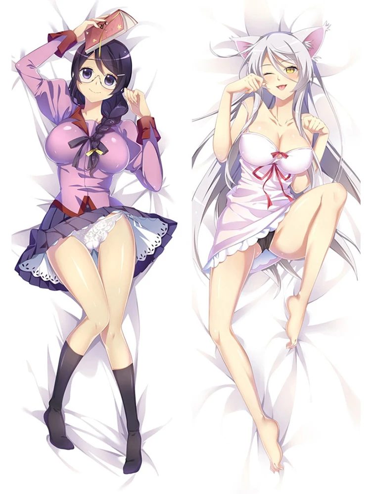 

Dakimakura Anime Hanekawa Tsubasa 2 Side Printed Hugging Body Pillowcase Cushion Bedding Decor Pillow Cover 2024