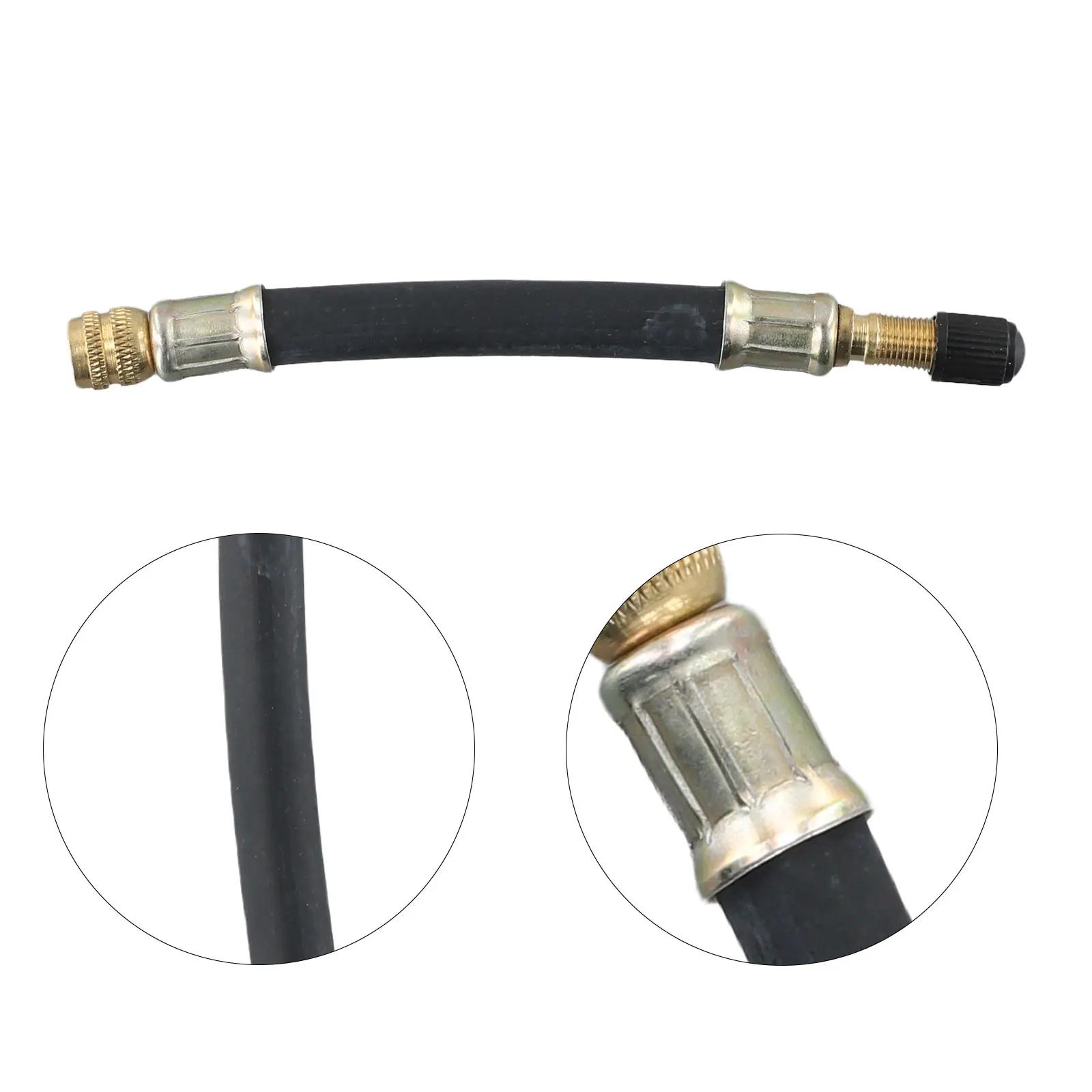 New Practical Quality Useful Tire Valve Stem Adapter Rubber Vehicle 1pcs 7mm Thread Accessories Extension  New